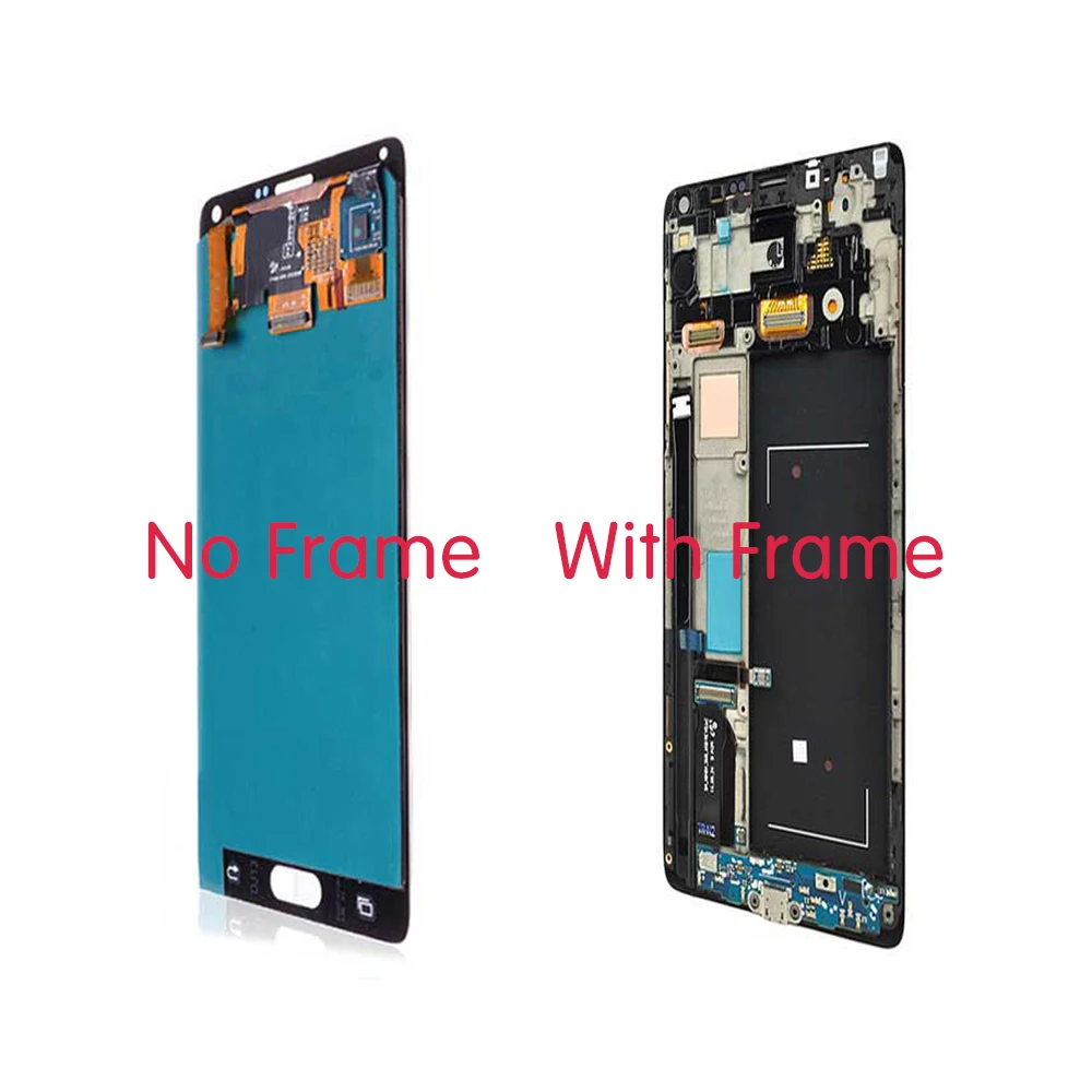 ЖК дисплей Super AMOLED для SAMSUNG GALAXY Note 4 N910A N910F N910H сенсорный экран в сборе с