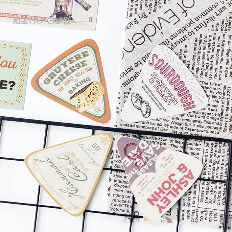  5packs American advertisement series card multifuction Card party invitation DIY Decoration blessin - 4.00055E+12