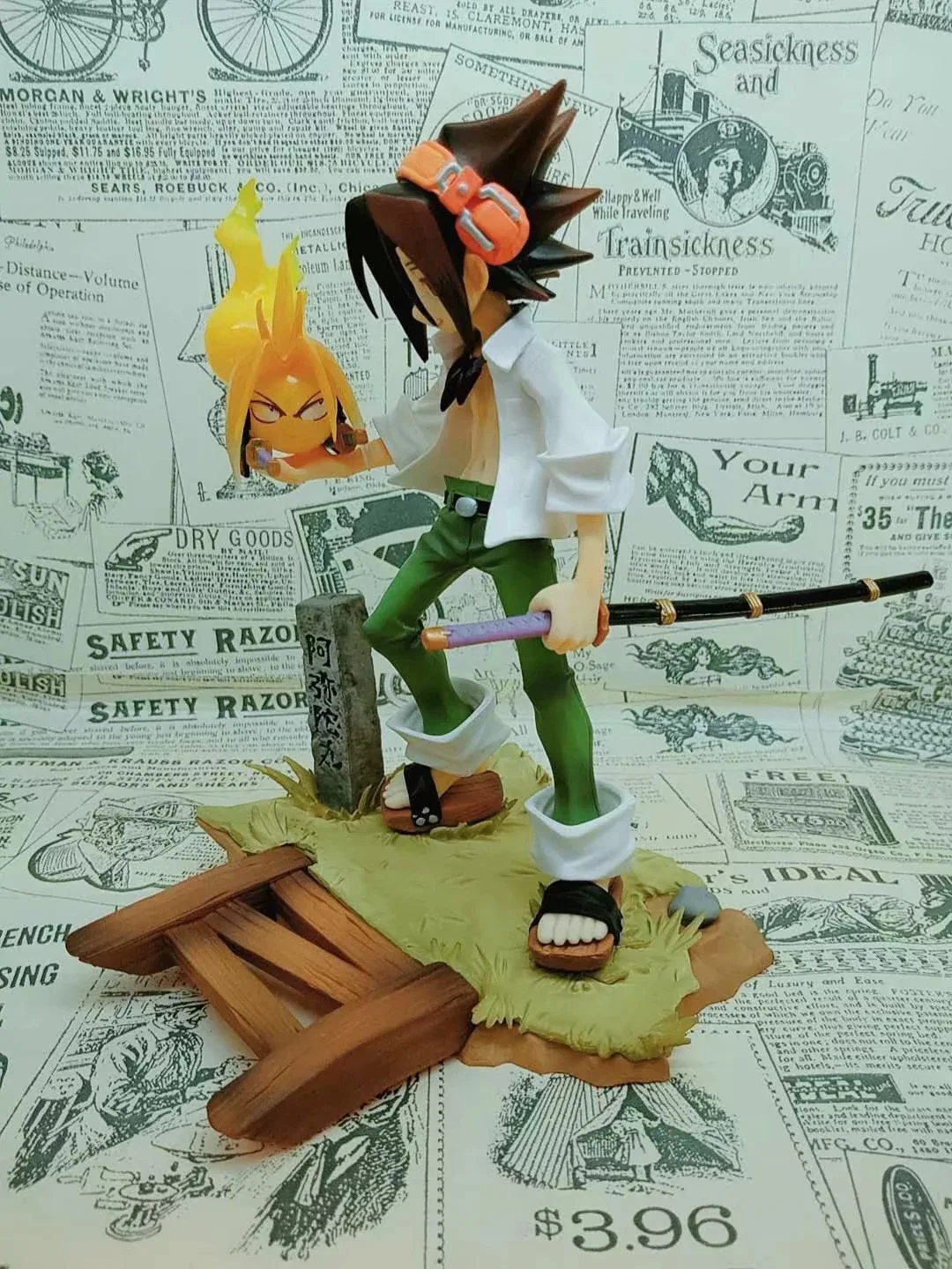 

Diffuse Dynamic Square Anime artfxj Shaman King Linen Warehouse Leaf Amitabha Pill Faerie Earth Boxed Garage Kit