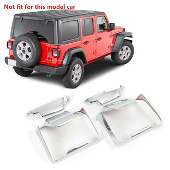 

4PCS ABS Chrome Trunk Rear Light Lamp Cover Trim For Jeep Wrangler JL 2018 2019 ISO 9001 Facility To Ensure High Quality