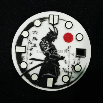 

Dial maker NEW japanese samurai dial Full BGW9 lume 28,5mm SKX007 Nh35 dial mods