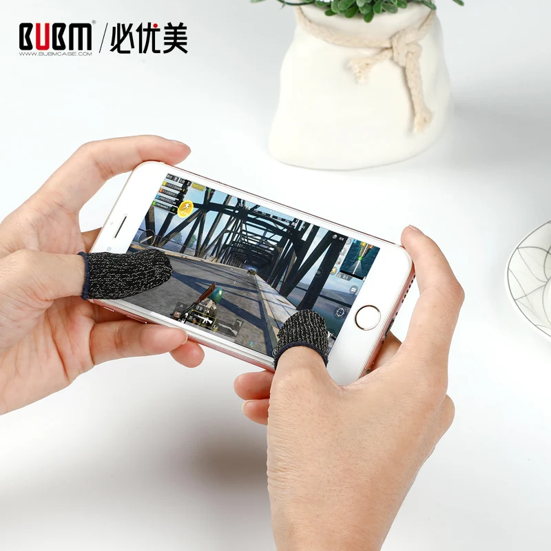 

BUBM Finger Stall Sensitive Game Controller Sweatproof Breathable Finger Cots Accessories for game