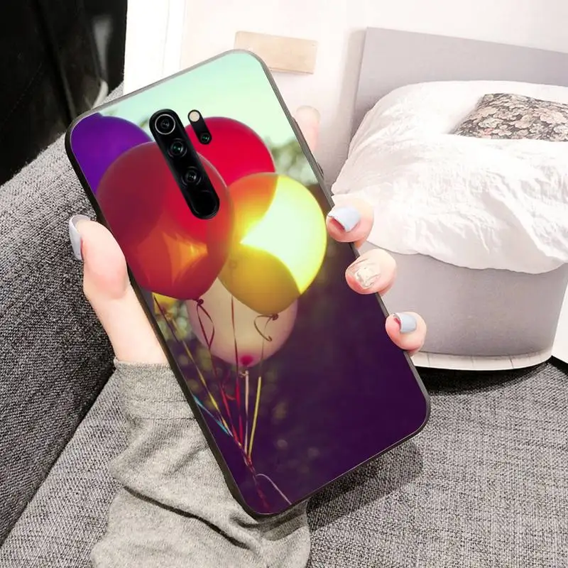 Разноцветные воздушные шары мягкий чехол для мобильного телефона Redmi Note