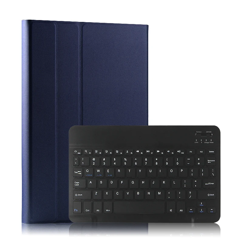 

Russian/Hebrew/Spanish Removable Wireless Bluetooth Keyboard Stand PU Leather Cover Case For Apple iPad Pro 11 2018 Tablet Funda