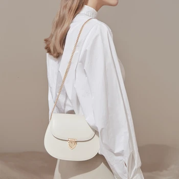 

Genuine Leather Bag Woman Package 2019 Single Shoulder luxury handbags crossbody for women designer main femme de marque luxe