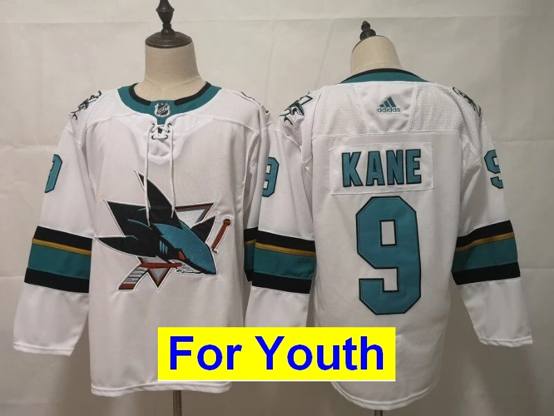 Детская Молодежная одежда Сан-Жозе Брент Бернс Erik Karlsson Joe Thornton Logan от кутюр Joe Pavelski Evander Kane - Color: as photo
