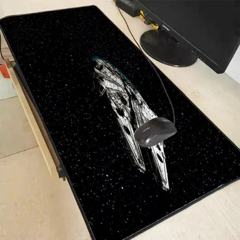 

XGZ Star Wars Large Gaming Mouse Pad PC Computer Gamer Mousepad Keyboard Mat Desk Mat Lock Edge for CS GO LOL Dota 30X60/40X90CM