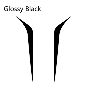 

Accessories Car Hood sticker Decals DIY 100*26cm Exterior Decor Water resistance 2pcs