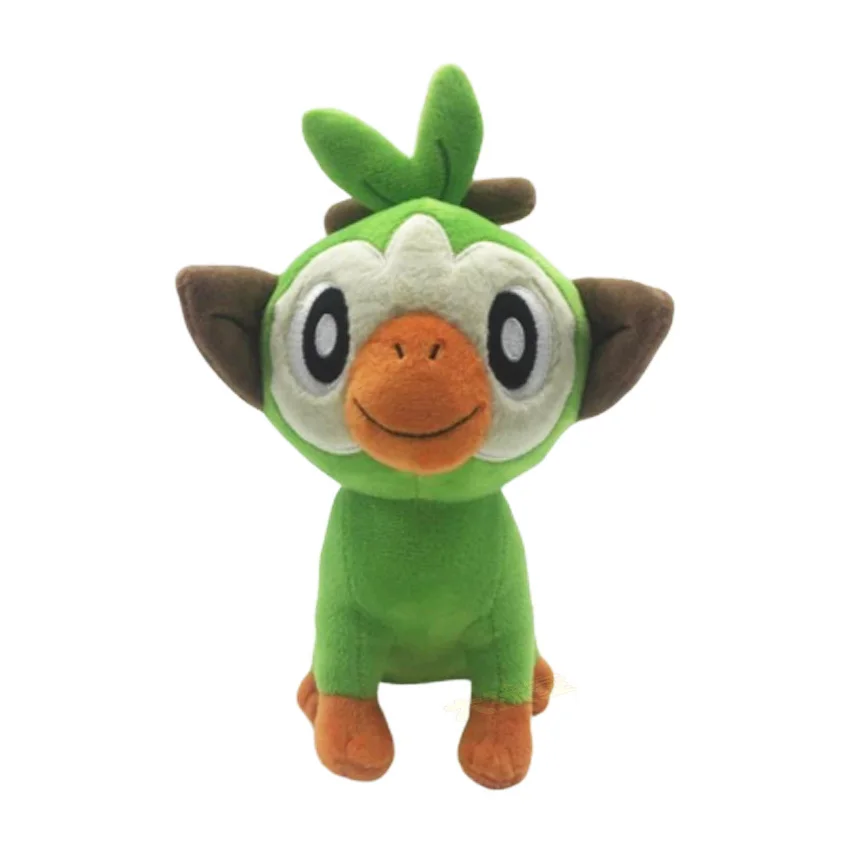 3 шт./компл. аниме 23-28 см Scorbunny Sobble Grookey плюшевая кукла, чучело игрушки для детей станет желанным подарком для друзей