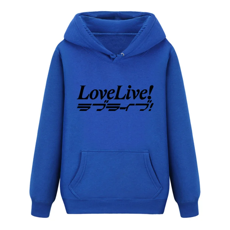 Высокий Q LoveLive! Фосфоресцирующие худи с длинными рукавами; повседневные толстовки; популярное пальто; пуловер с капюшоном; топы - Цвет: 10
