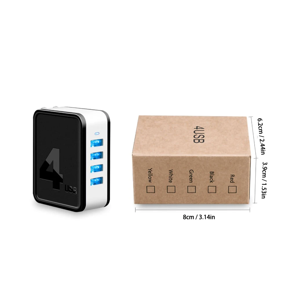 Умное многопортовое зарядное устройство складной штекер магазин в любое время