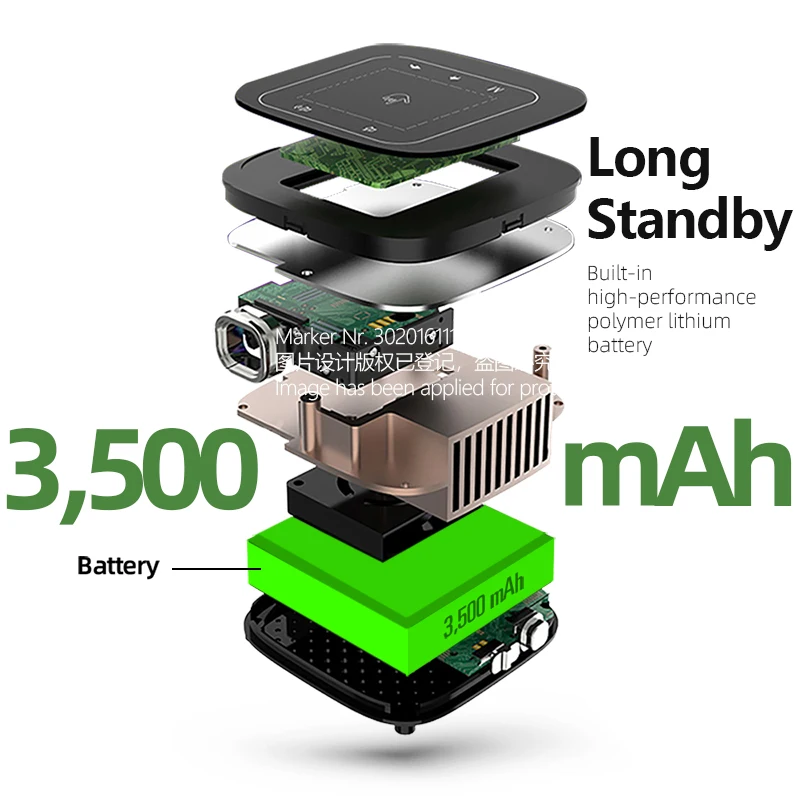 Мини проектор AUN 120 дюймов X4 Android 7 1 WIFI Bluetooth значение Портативный Светодиодный