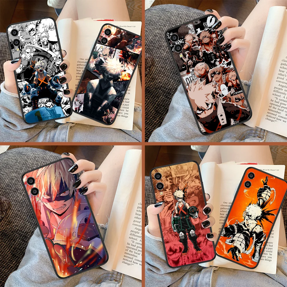 Чехол для телефона с аниме мой герой Bakugou Katsuki Huawei Honor 6A 7A 7C 8 8A 8X 9 9X 10 10i 20 Lite Pro Play