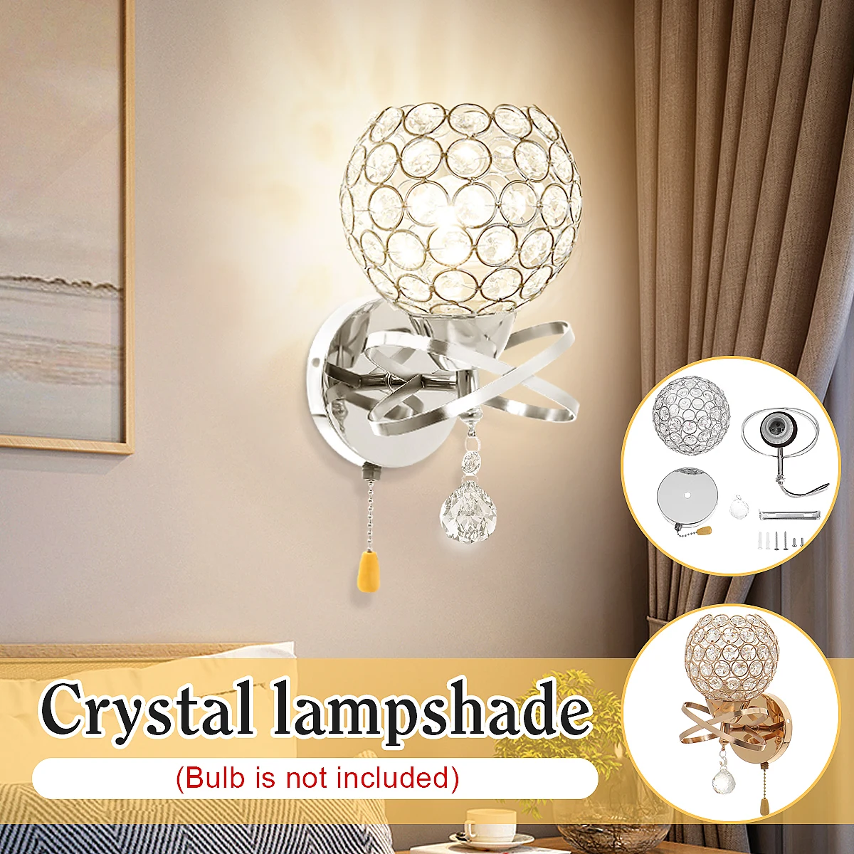 

modern aisle lamp corridor lamp crystal lamp ceiling lamp Nordic light luxury entrance hall lamp creative balcony lam