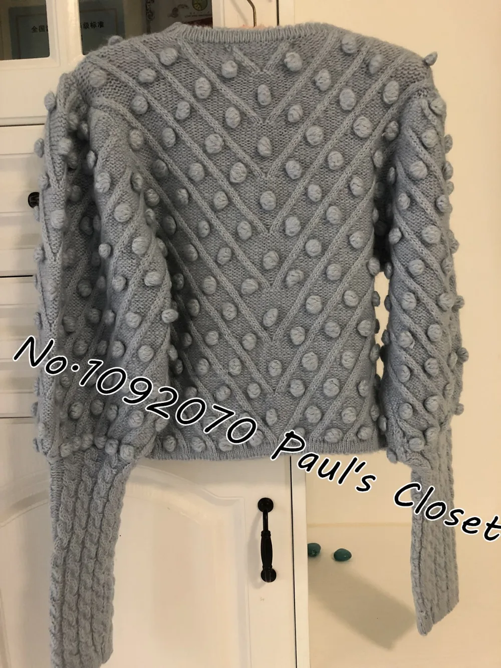 Женский осенне-зимний свитер из смесовой шерсти с круглым вырезом, Удлиненный вязаный свитер с манжетами из мягкой шерсти цвета слоновой кости