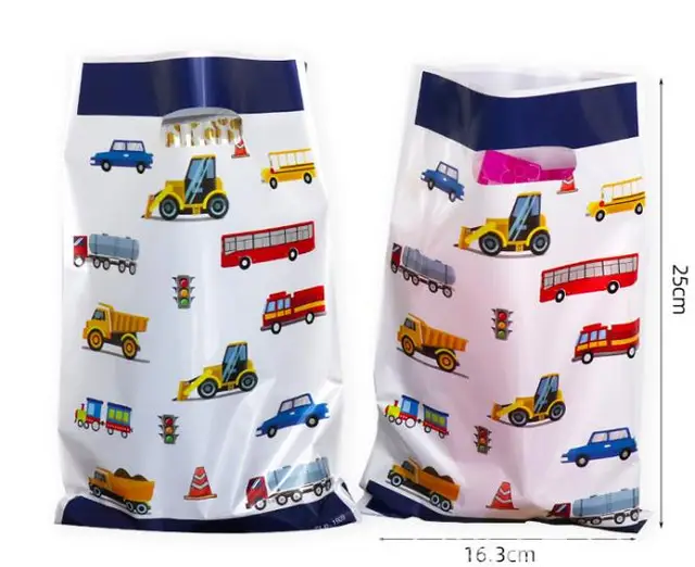 10pcs/lot Mickey Minnie Mouse Star Wars Frozen Toy Story Sofia Princess Winnie Theme Decorate Birthday Party Gifts Loot Bags 28