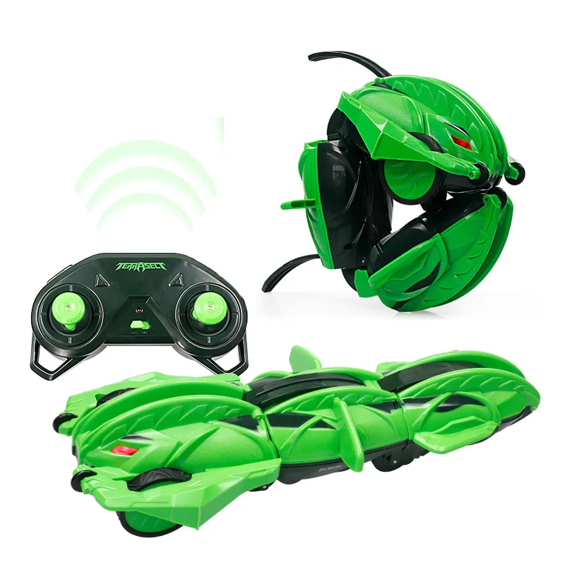 Новейший зеленый ABS Terrasect пульт дистанционного управления 2,4 Ghz трансформирующийся автомобиль ролл флип деформация наружные игрушки - Цвет: No Color Box