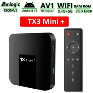 Gimibox TX3 Mini Android 10.0 TV Box 2GB RAM 16GB ROM 4K 3D HDR Media Player