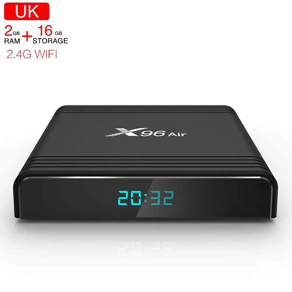 ТВ-приставка X96 Air Amlogic S905X3 Mini Android 9,0, 4 ГБ, 64 ГБ, 32 ГБ, wifi, 4 K, 8 K, 24 кадра в секунду, сетевая приставка, двойная 2,4G, 5G, wifi, мини-приставка - Цвет: 2G RAM 16G ROM