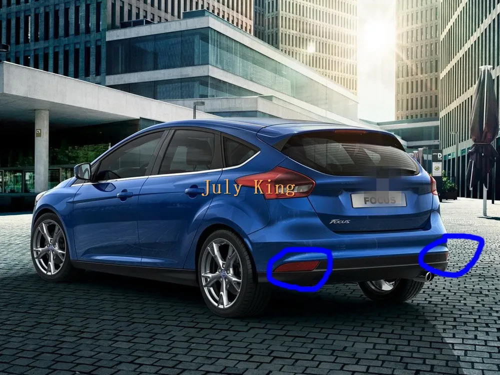 July King светодиодный тормозной светильник s Чехол для Ford Focus ST хэтчбек-, тормозной светильник+ стример указателей поворота+ ночной ходовой светильник