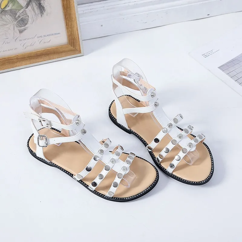 

Mu zi yi Fashion Sandals WOMEN'S Pumps WOMEN'S Flat Shoes Large Size Shoes Versatile