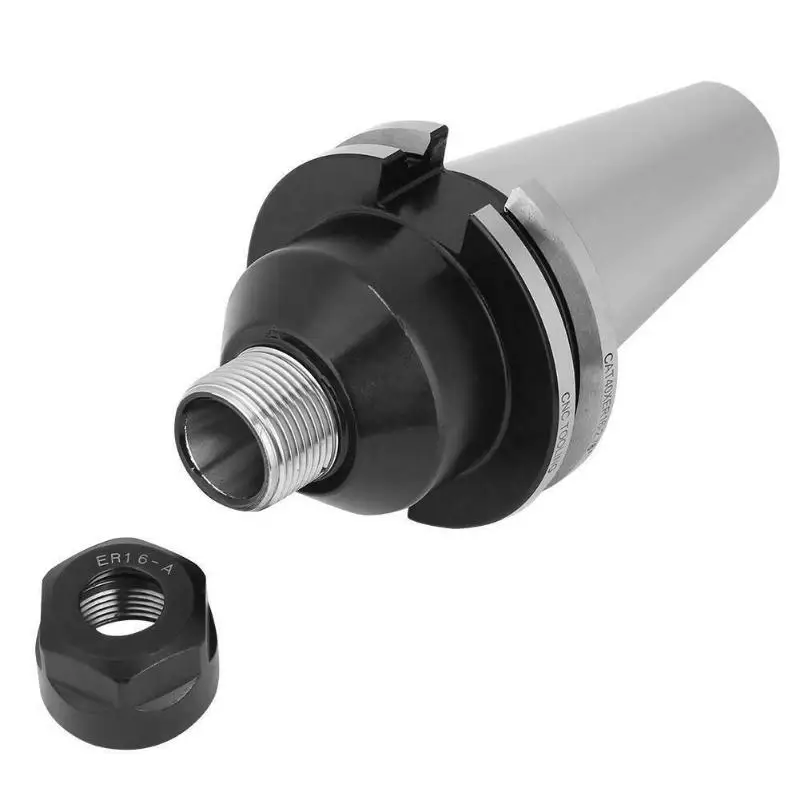 CAT40 ER16 ER32 Shank Portable Tool Holder Milling Cutter High Speed Steel Accurate Collet Chuck Accessories Home Lathe Durable