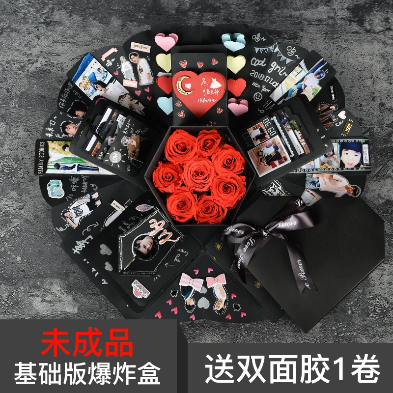 完成爆発ボックス手作りdiyフォトアルバムカップルサプライズ創造男性と女性の友人の誕生日プレゼントランダムスタイル Aliexpress Home Garden 完成爆発ボックス手作りdiyフォトアルバムカップルサプライズ創造男性と女性の友人の誕生日プレゼントランダムスタイル Aliexpress Home Garden