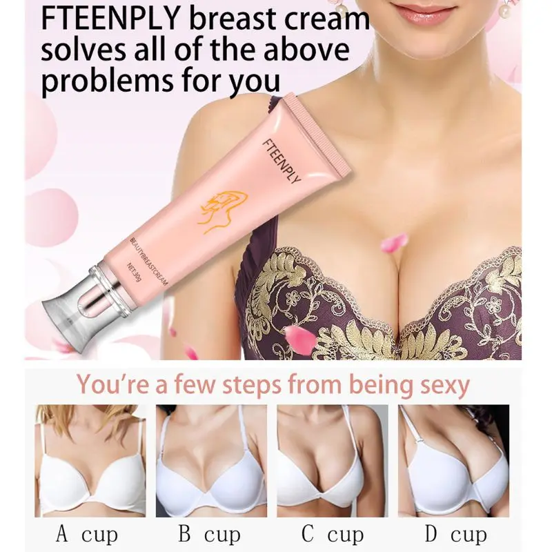 30g Shea Butter Milk Fruit Beauty Breast Massage Cream Lifting Firming Enhancer 4