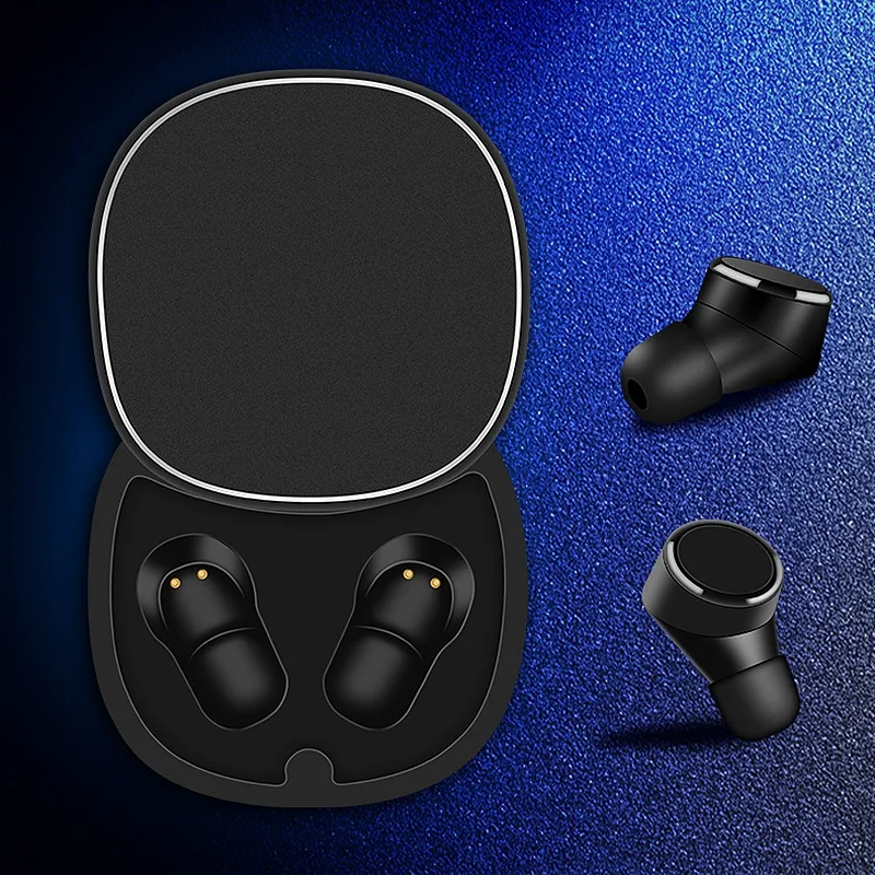 ABHU-TWS-06 отпечаток пальца Bluetooth гарнитура HD шумоподавление стерео Беспроводная игра супер режим ожидания водонепроницаемые наушники