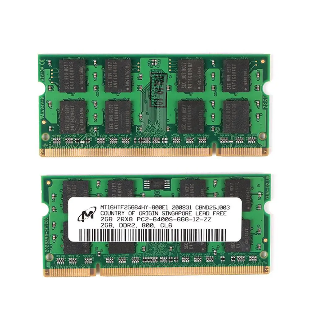 Buyincoin для ELPIDA 2GB DDR2 PC2 6400S 800MHz 200PIN SO DIMM RAM память ноутбука PC6400|Оперативная память| |