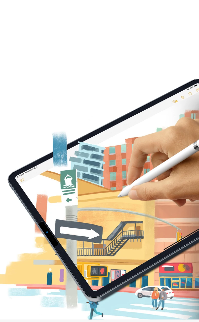 Защитное стекло как матовая пленка для Apple iPad pro 12,9 iPad pro бумага как протектор экрана