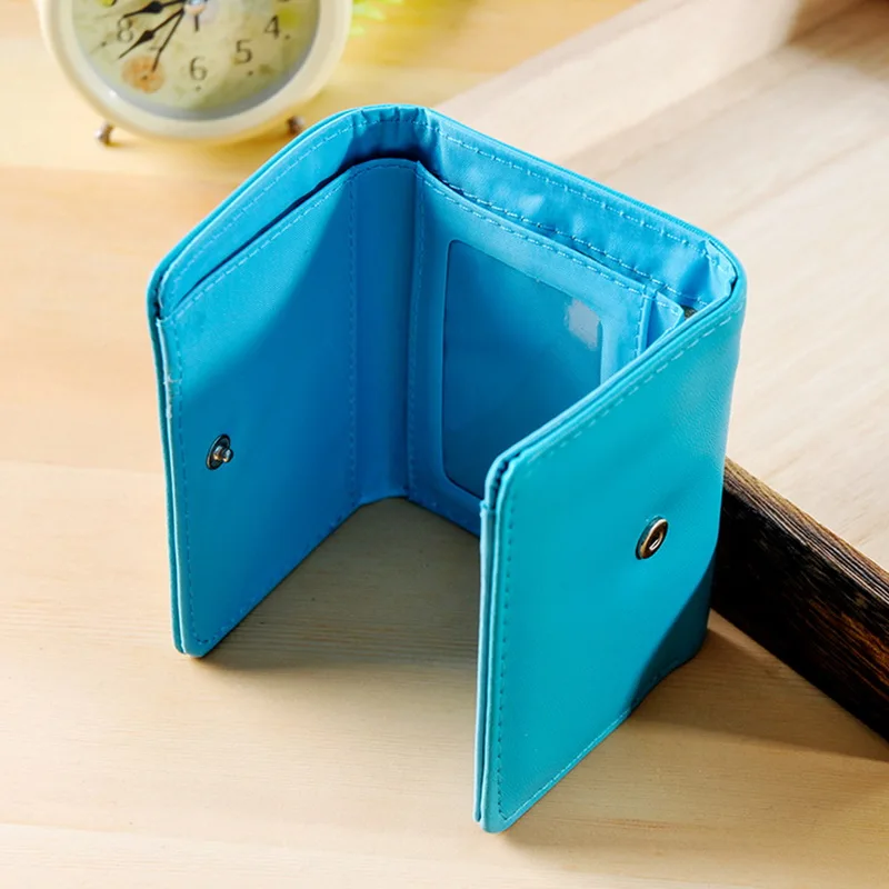 Oeak Wallet Short Women Wallets Zipper Purse Patchwork Fashion Panelled Wallets Trendy Coin Purse Card Holder Leather