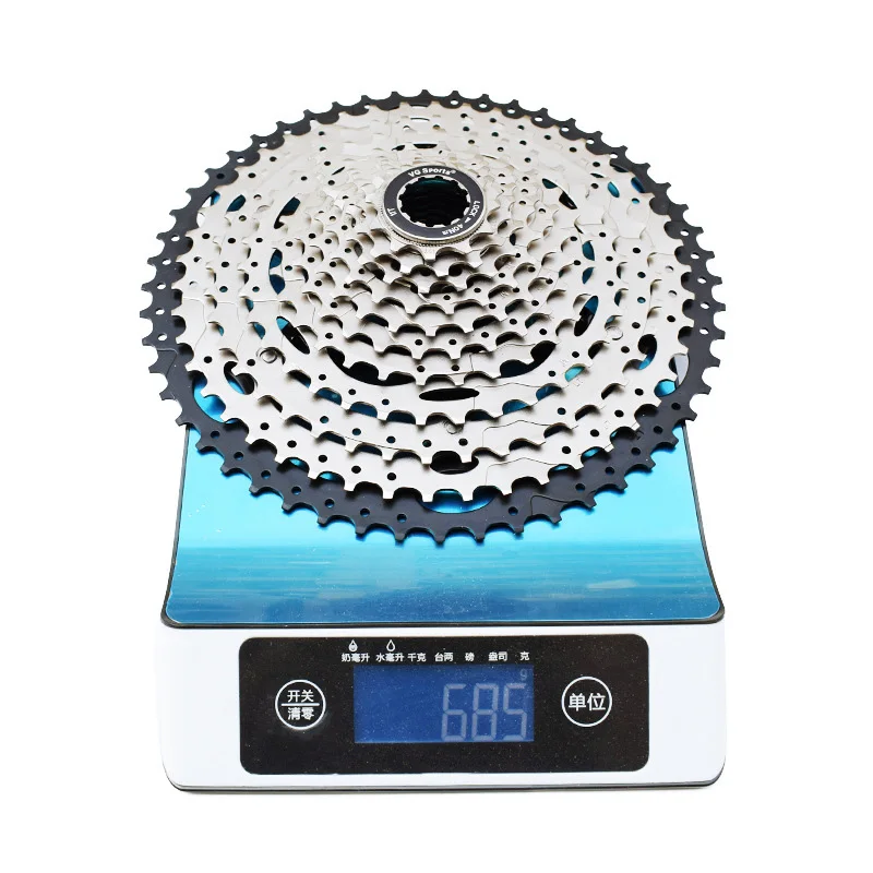 

MTB Freewheel Ultra-Light Silver 11-52T Speed 11 Cassette Mountain Bicycle