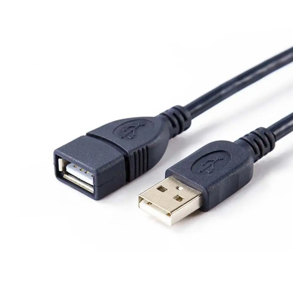Удлинитель USB 2,0 A к женскому кабелю кабель синхронизации данных Кабель Удлинительный провод 1,5 M/4.9FT