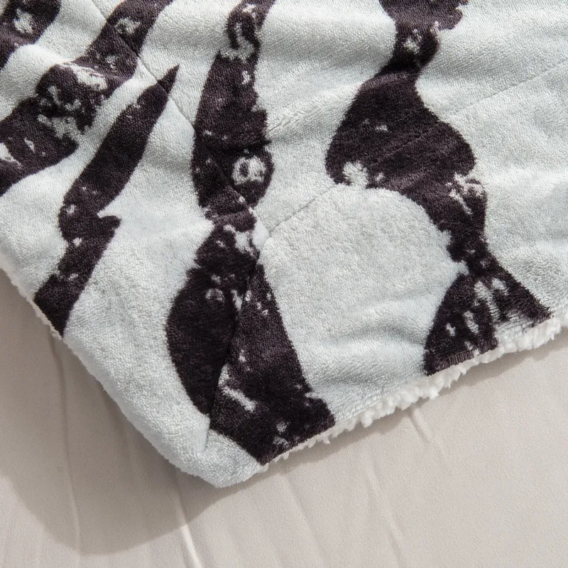 Супер мягкие зимние утепленные, на меховой подкладке одеяло s животных Зебра Леопард Полосатый норки пледы фланель, коралл Флисовое одеяло с начесом на кровати
