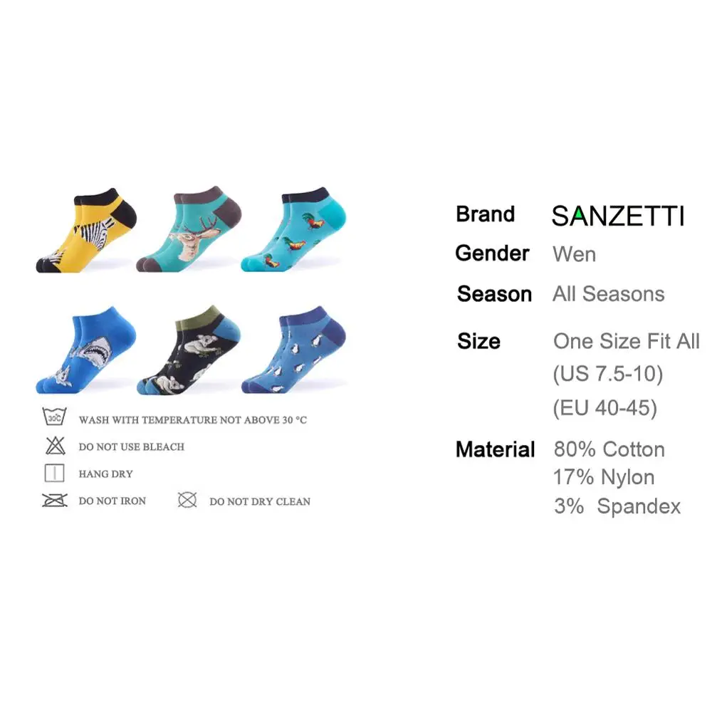 SANZETTI 5 пара/лот, женские цветные новые носки из чесаного хлопка с рисунком в трубке, носки, персональные женские носки, calzini harajuku