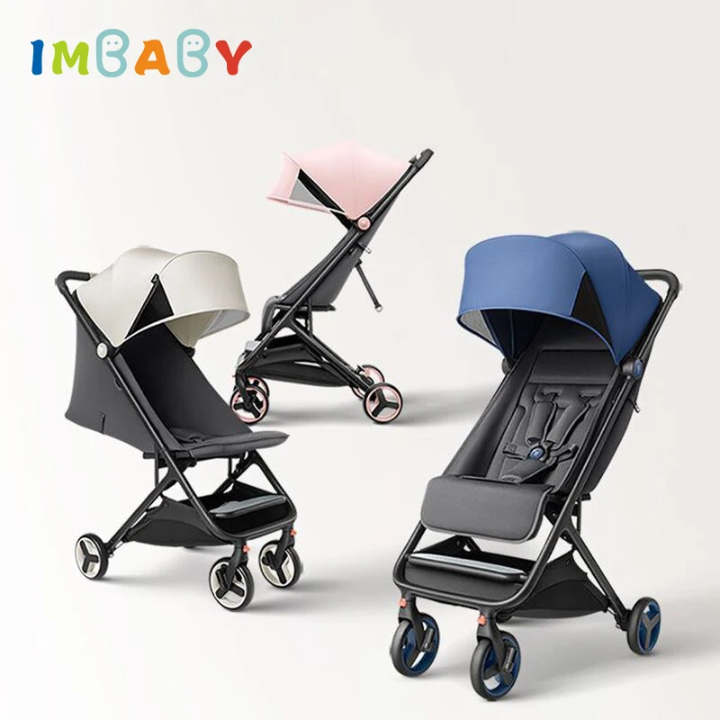 IMBABY детская коляска, легко складывается, переносная тележка детская коляска Мини легкая коляска комфорт и безопасность four seasons 15 кг