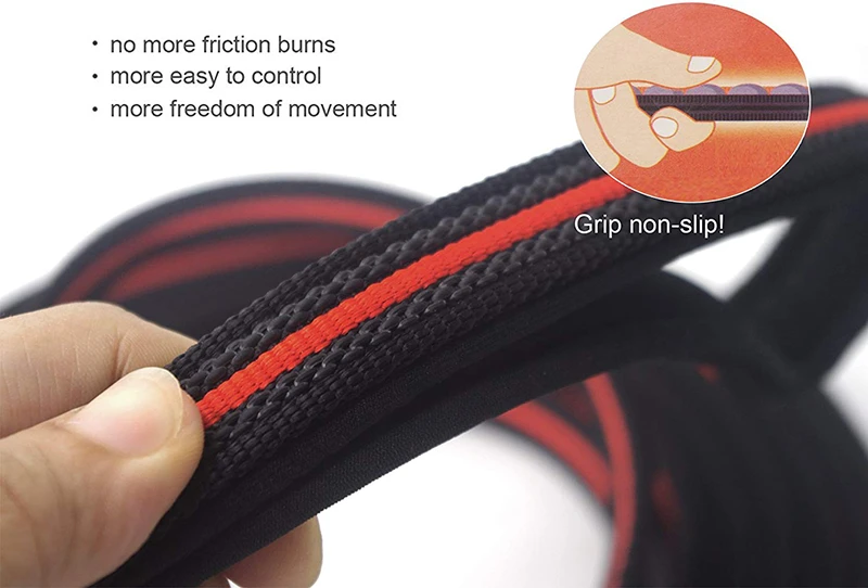 Benepaw Sturdy Long Dog Training Leash Quality Non-Slip Design Comfortable Padded Handle Pet Lead 1.8m / 3m / 5m 10m 15m