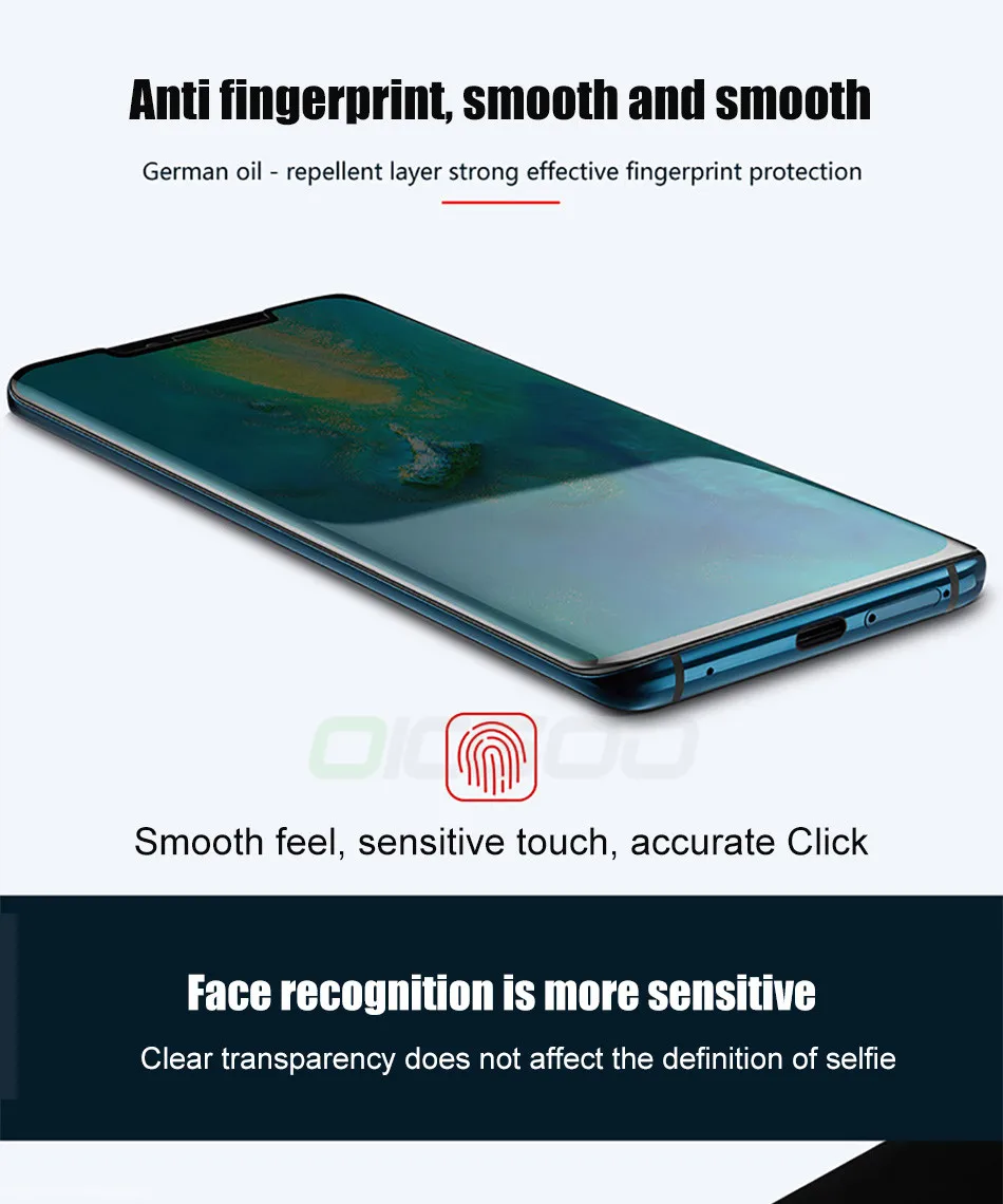 100D УФ закаленное стекло для huawei P30 Pro Защита экрана для huawei mate 20 Pro стекло P20 Pro Lite mate 20 30 защитное стекло