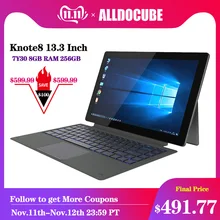 ALLDOCUBE Knote8 13 3 Inch 2 IN 1 Tablet PC Full View 2560x1440 IPS Windows10 intel