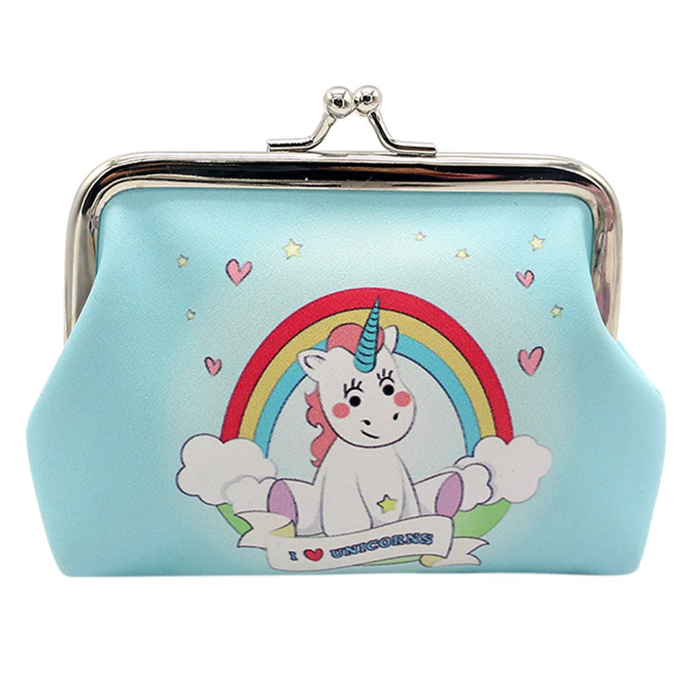 Blue Мини Кошелек для монет кошелек гарнитура сумка для денег сумка для смены карт модный кошелек-клатч женская сова монета кошелек карта упаковка кошелек - Цвет: Blue
