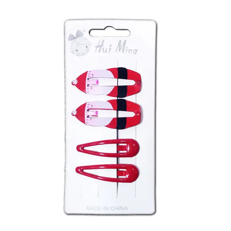 NO.1 Lovely Printed Cute Fruit BB Clips Hairpins Girls Hair Accessories Children Headwear Baby Hair Clips Headdress - Цвет: NO.1