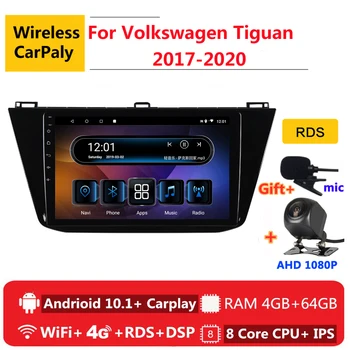 

2 din 8 core android 10 car radio auto stereo for Skoda Volkswagen VW Tiguan 2 NF 2017 2018 navigation GPS DVD Multimedia Player