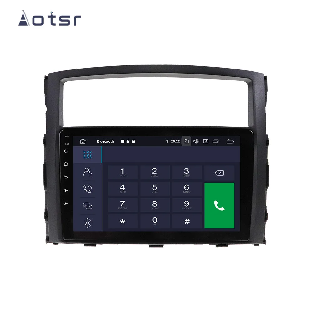 DSP Android 10 Carplay автомобильный gps-навигация, dvd-плеер для Mitsubishi Pajero 4 2006+ Авто Стерео Радио мультимедийный плеер головное устройство