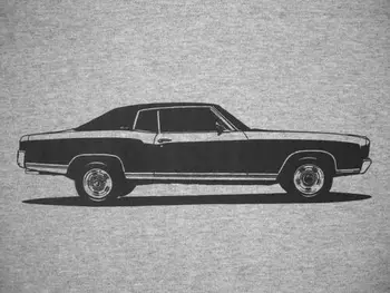 

1970 Monte Carlo T-Shirt, 1971-1972 Ss 70-71-72