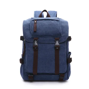 

New brand , fashion color matching women's canvas backpack, college style women's backpack