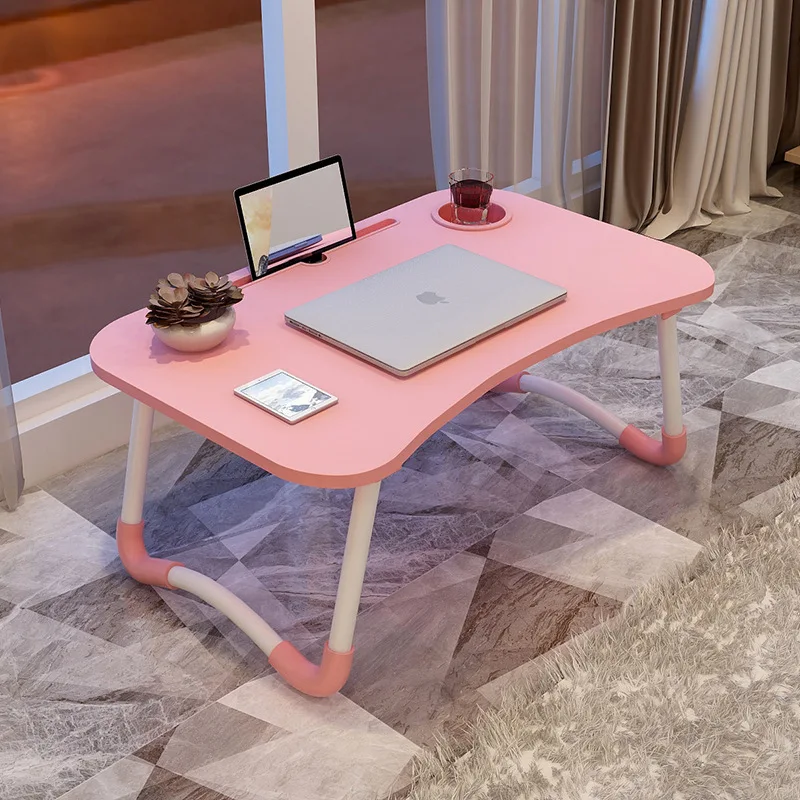 1pcs-creative-portable-pink-desk-foldable-computer-table-laptop-desk-bed-household-simple-folding-table-with-cup-holder-lb618