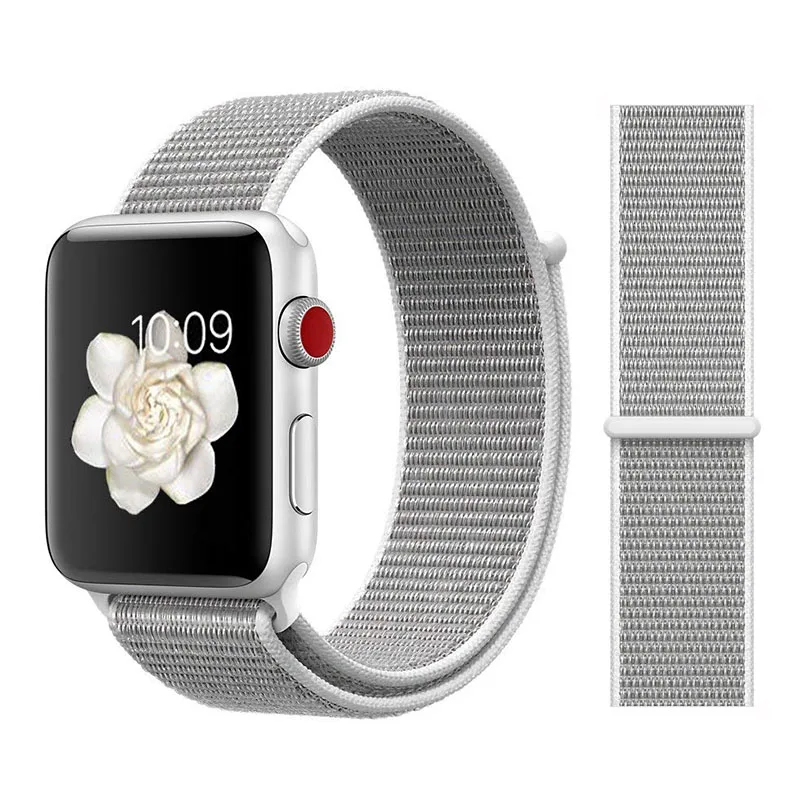 seashell Oulucci ремешок из нержавеющей стали для apple watch ремешок 38 мм/40 мм/42 мм/44 мм сменный ремешок для apple watch 5/4/3/2 - Цвет ремешка: seashell