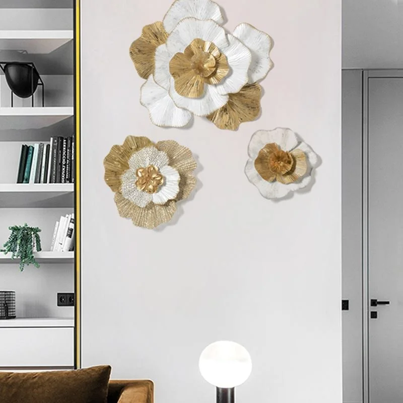 

Wrought Iron Hanging On The Wall Hollow Flower Handcrafted Mural House Wall Sticker Room Be Bottom Sofa Ornament Art Decoration