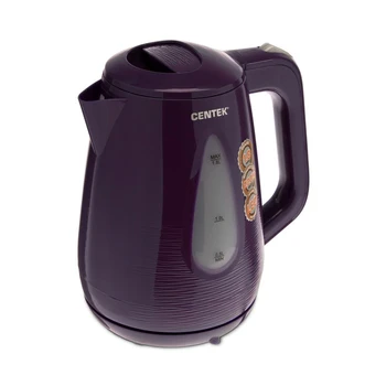 

Electric kettle Centek CT-0048, 2200 W, 1.8 L, plastic, purple 2499027